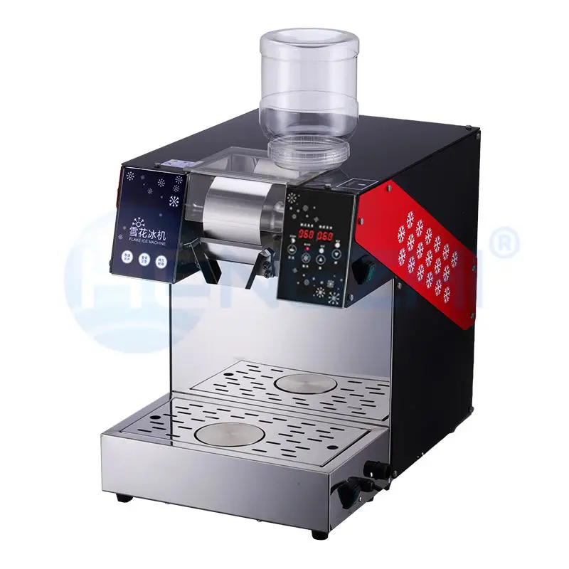 HENGZHI Factory Outlet Water/Air Cooling Bingsu Machine Shaved Ice Machine Snow Flake Ice Making Machine for Bakery — image 4