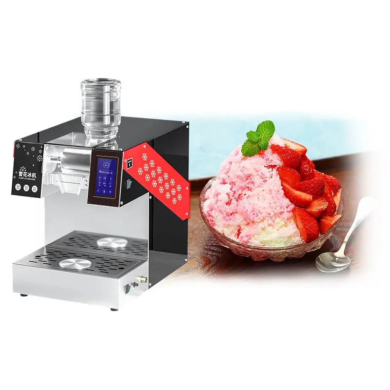 HENGZHI New Arrival Water Cooling 110V/220V Commercial Bingsu Machine Korean Shaved Ice Machine for Sale — view 1