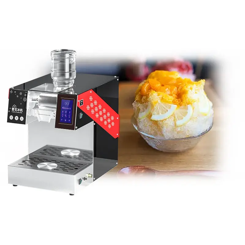 HENGZHI New Arrival Water Cooling 110V/220V Commercial Bingsu Machine Korean Shaved Ice Machine for Sale — image 3
