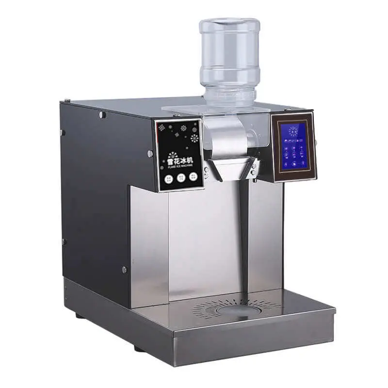 NEW ARRIVAL Hot Sale Dingsheng Manufacturer 304 Stainless Steel Full Automatic Snow Flake Ice Machine for Drinking Shop — image 3