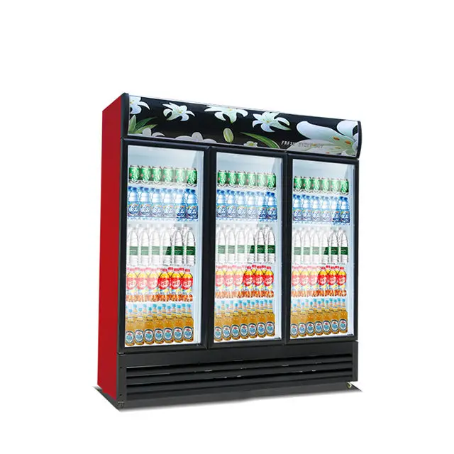 Big Capacity Beer Beverage Cooler Commercial Display Freezer Refrigerator — view 1