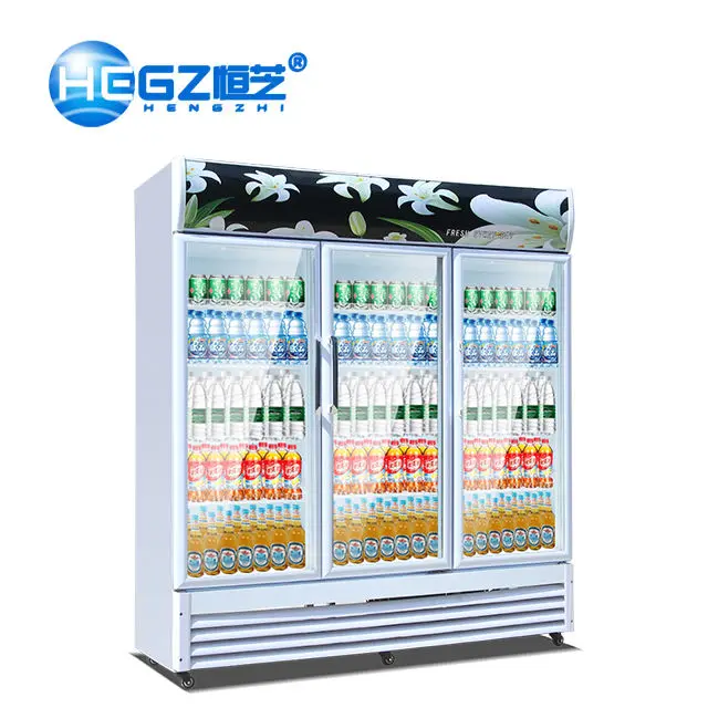 Big Capacity Beer Beverage Cooler Commercial Display Freezer Refrigerator — image 3