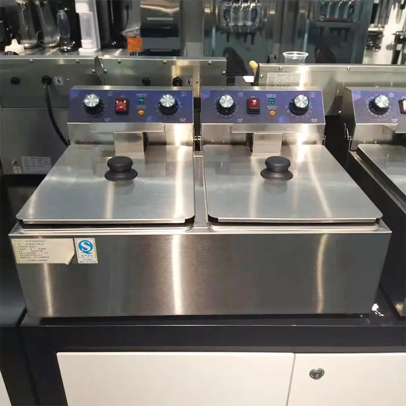 Commercial Deep Fryers Electric Chicken Pressure Deep Fryer Machine — view 4