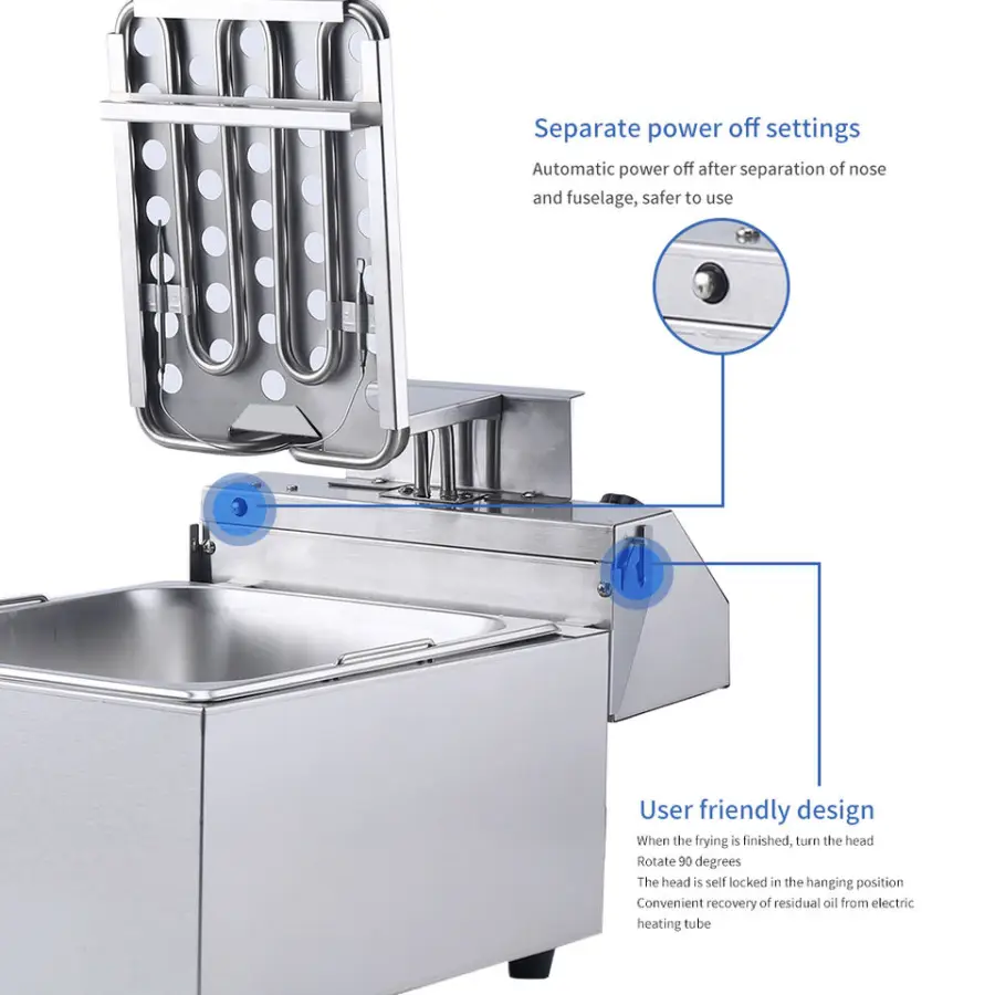 High Quality Fryer Machines Commerical Chicken Fryer Broast Machine — view 6