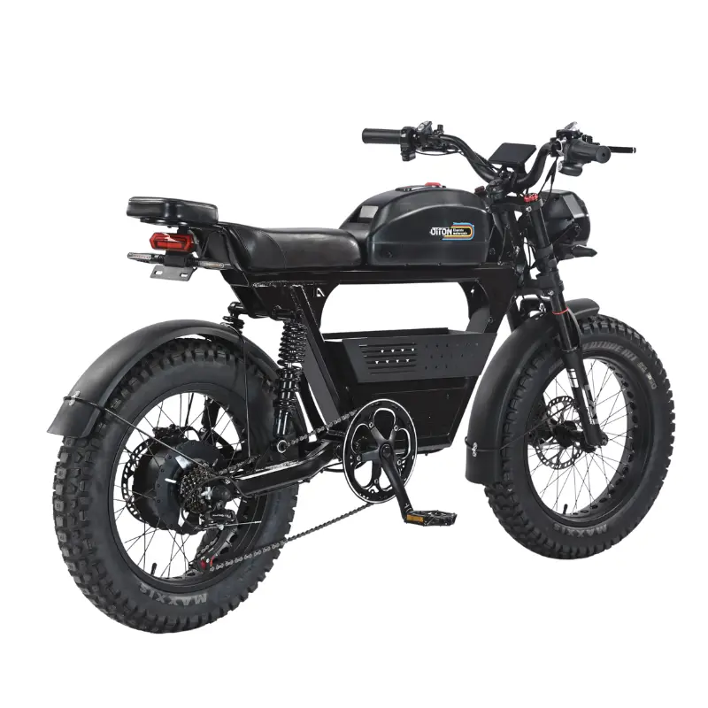 Diton 52V 1500W Fat Tire Electric Bike Adventure Ready E-Bike with 30Ah Battery Rugged Ride for City & Trail — view 1
