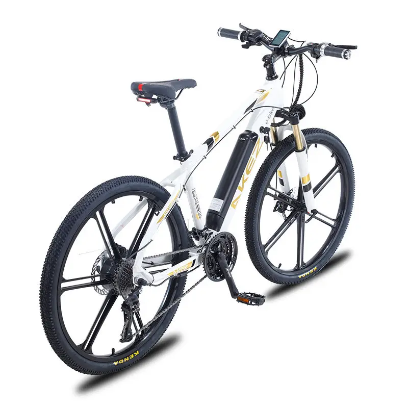 Akez 001 36V 350W 10ah Bike CE Certified Cost-Effective Choice High-Traction Tires Sporty Design Fitness Riding — image 2