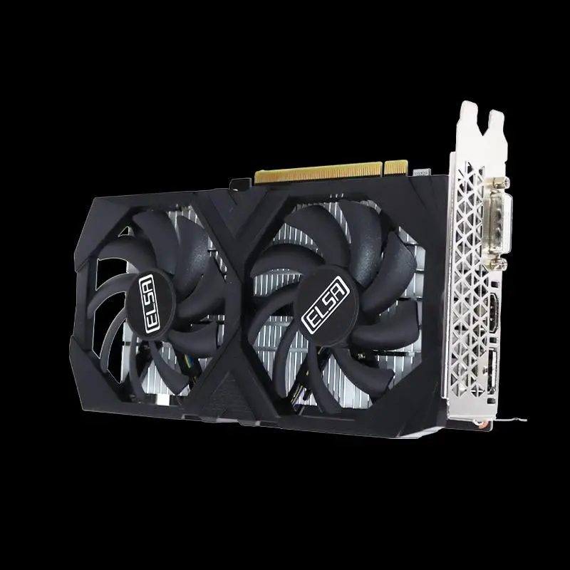 New Original Wholesale Price ELSA RTX3050 Graphics Card Video Card 6GB DDR6 Dual Fans DP HDMl DVI Output Interface — view 2