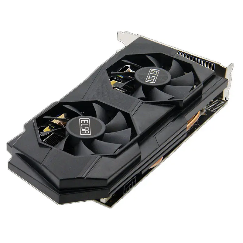 Wholesale Elsa AMD RX580 8G Graphic Card with 8G/256bit Frequency 1284/7000MHz GDDR5 for Gaming or Server — view 4