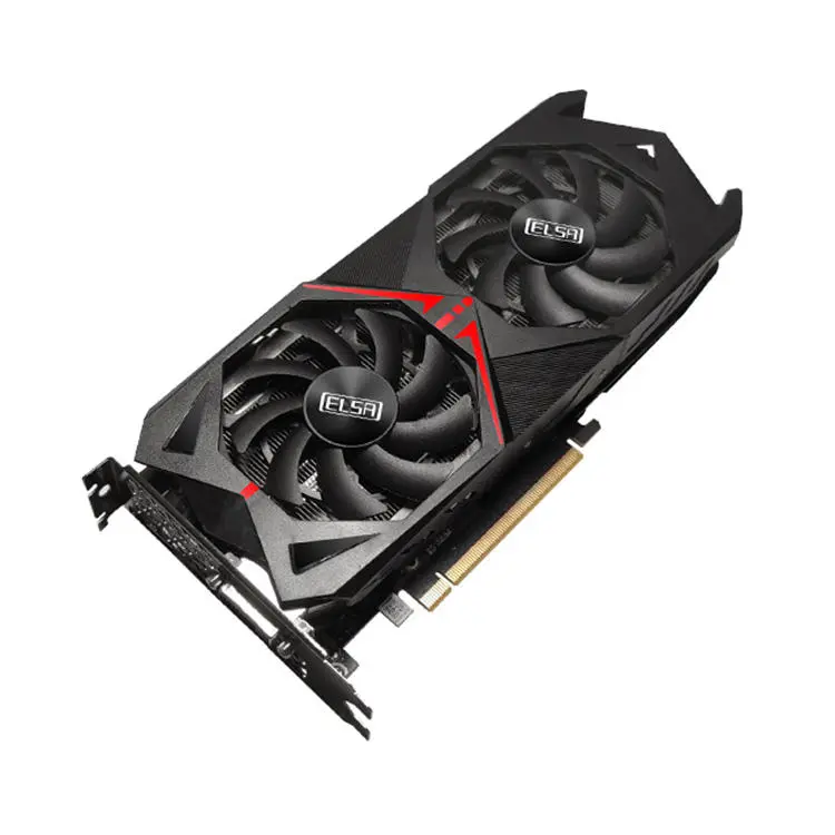 Hot Sale Dual Fan AMD GDDR6 GPU RTX2060 Super 6G 192 BIT Gaming Graphics Card — image 2