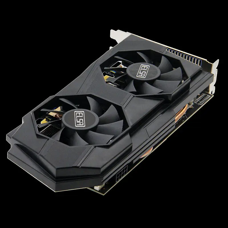 Custom High Quality Drive the Display Dual Fan AMD DDR5 GPU RX550 8G/256 BIT Gaming Graphics Card — view 5