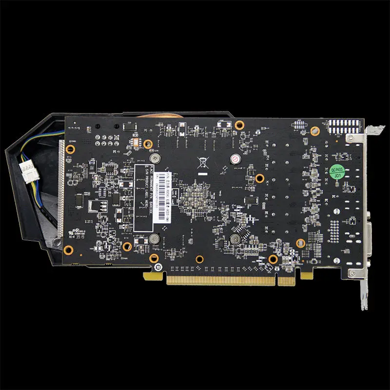 Custom High Quality Drive the Display Dual Fan AMD DDR5 GPU RX550 8G/256 BIT Gaming Graphics Card — view 6