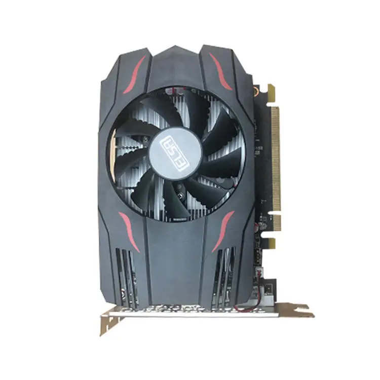 Wholesale Single Fan AMD DDR5 RX550 2G 128BIT Gaming Graphics Card — view 1