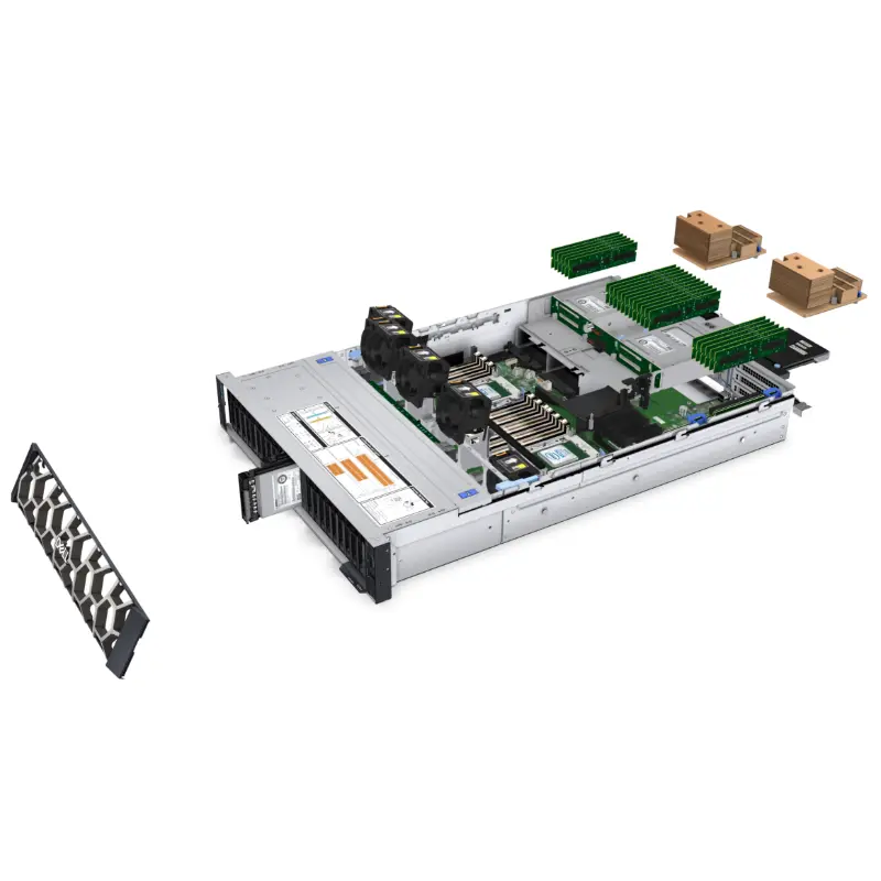 Brilliant Dell Poweredge R740 and R740XD 2U Rack Server Rack Storage Server — image 4