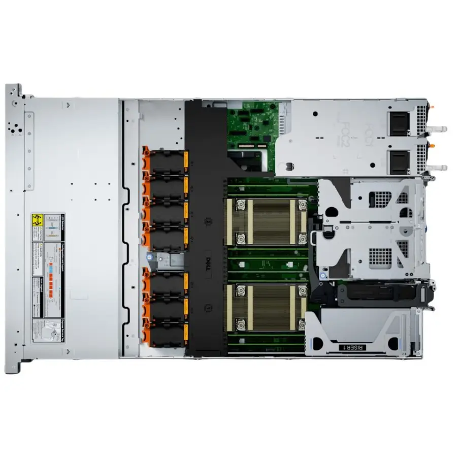 The New Dell PowerEdge R660xs 1U Two-socket Rack Server with 16 DDR5 DIMM Memory Slots — view 5