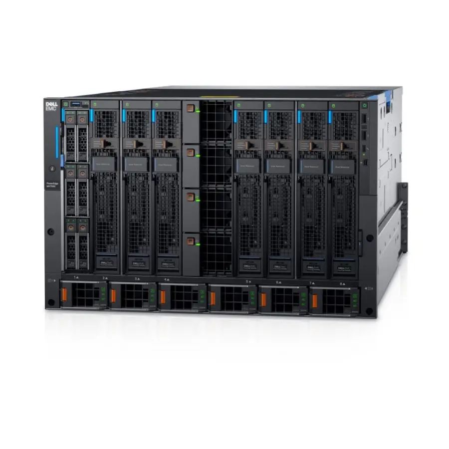 Used Best Selling Poweredge MX7000 Rack-based Modular Chassis with Dell EMC PowerEdge MX750c Blade Server — view 1