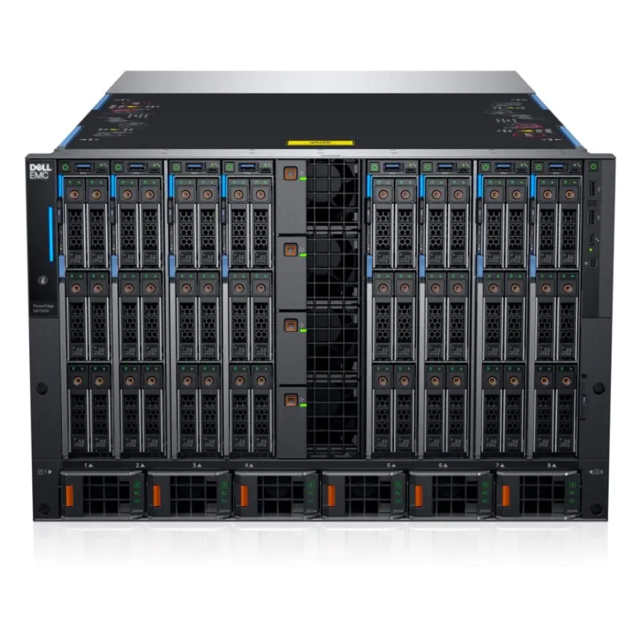 Used Best Selling Poweredge MX7000 Rack-based Modular Chassis with Dell EMC PowerEdge MX750c Blade Server — image 3