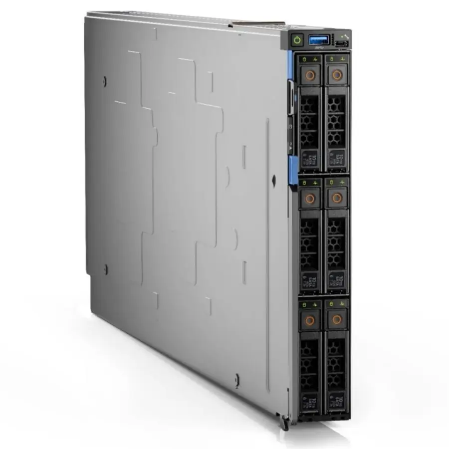 Used Best Selling Poweredge MX7000 Rack-based Modular Chassis with Dell EMC PowerEdge MX750c Blade Server — image 4