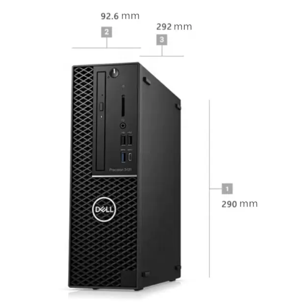 Good Price for T3431 Tower Workstation Laptop Precision Server Intel I3-9100 4GB RAM 1TB Storage Integrated Graphics in Stock — image 5