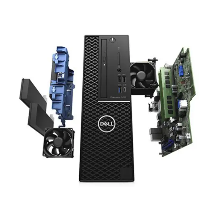 Full New for Precision Workstation T3431 Desktop Tower I3-9100 4GB RAM Stock — image 4