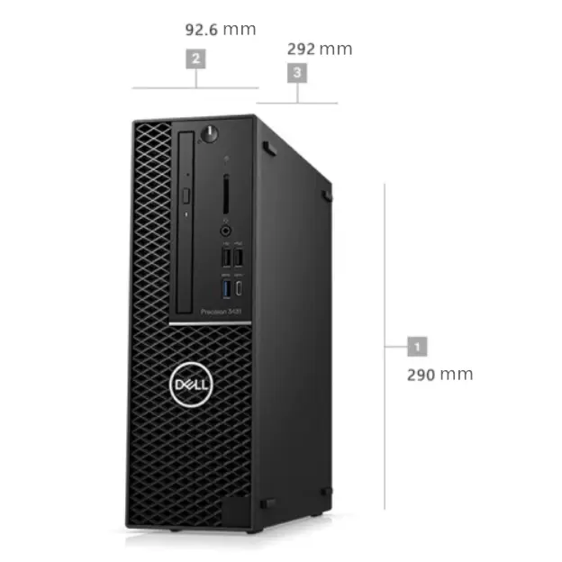 Full New for Precision Workstation T3431 Desktop Tower I3-9100 4GB RAM Stock — image 5