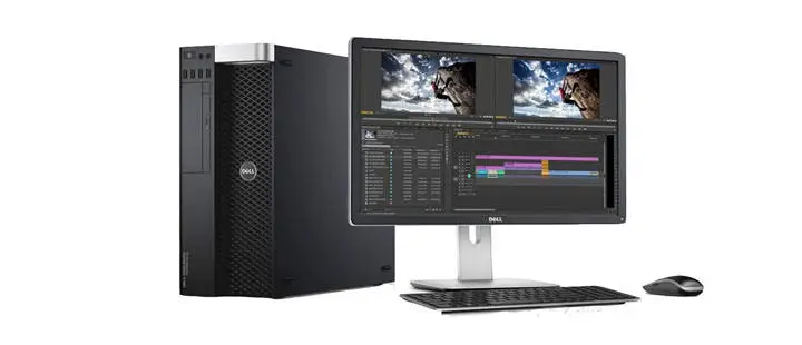 For T5810 Used Stock Workstation for CAD 3D Rendering & Financial Applications E5-1620 V3 8GB DDR4 120GB SSD + 500GB HDD — view 3