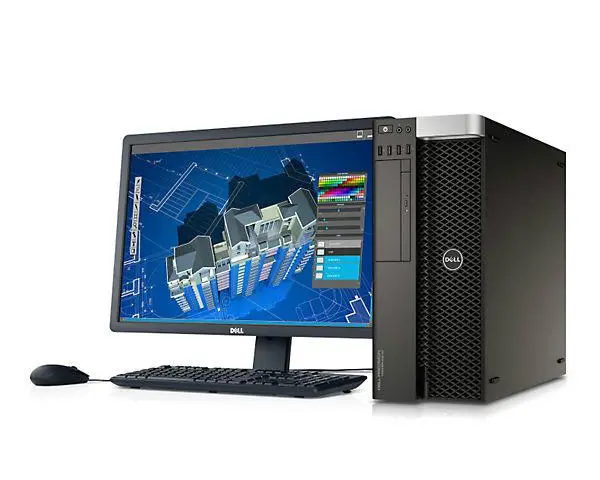 For T5810 Used Stock Workstation for CAD 3D Rendering & Financial Applications E5-1620 V3 8GB DDR4 120GB SSD + 500GB HDD — view 5