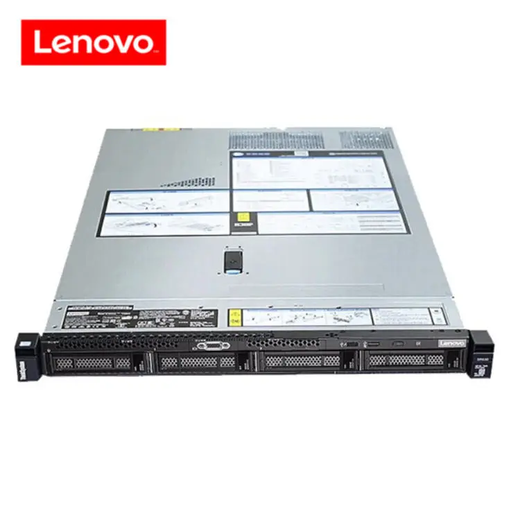 Stock Original Thinksystem SR258 Intel Xeon E-2124 Rack Server Lenovo Server Home — image 3