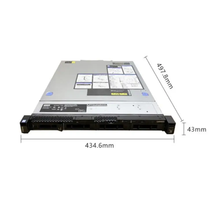 Stock Original Thinksystem SR258 Intel Xeon E-2124 Rack Server Lenovo Server Home — image 7