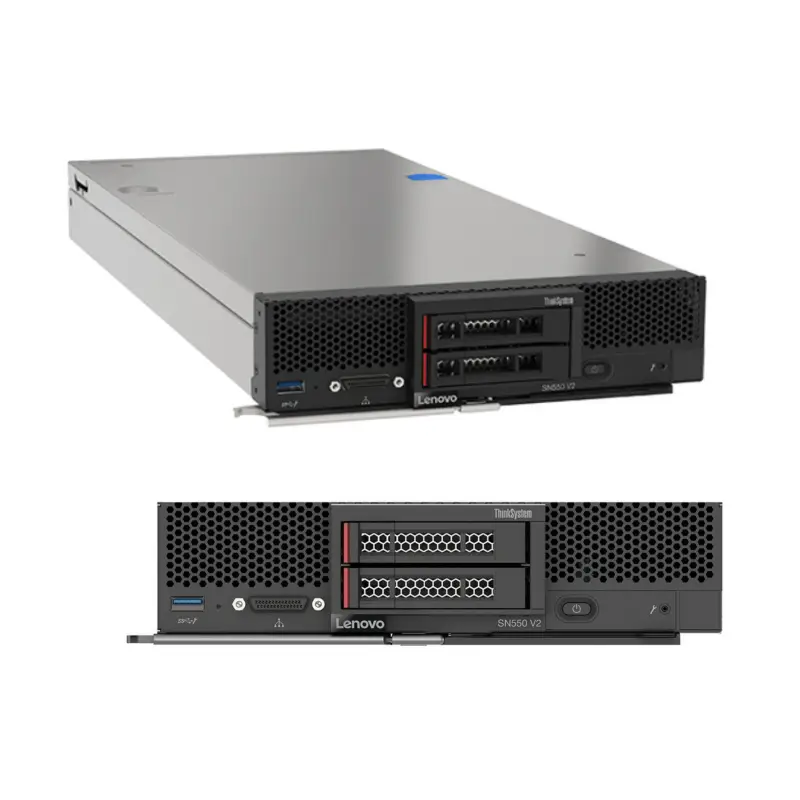 For ThinkSystem SN550 V2 Blade Server High-Performance Product_genre Servers — view 1