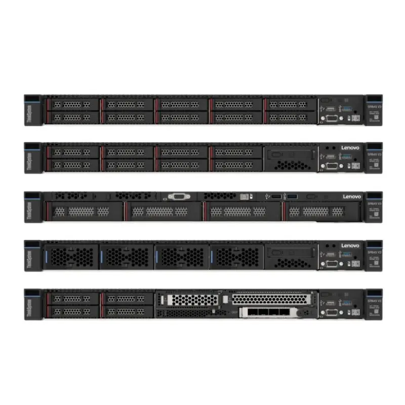 High Performance Brand New Original Lenovo ThinkSystem SR645 V3 Intel Xeon 1U Rack Server — image 5