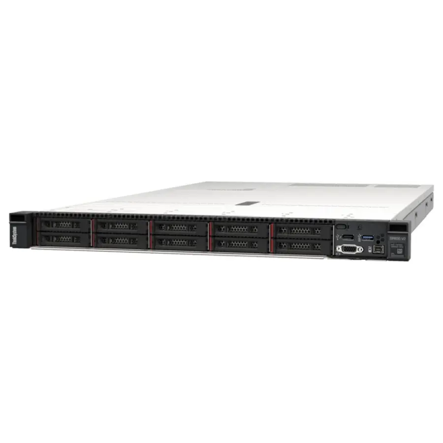 SR630 V2 1U Dual-Socket Server, Flexible Storage Configuration, High-Performance General Purpose Compute Node for Data C — view 1