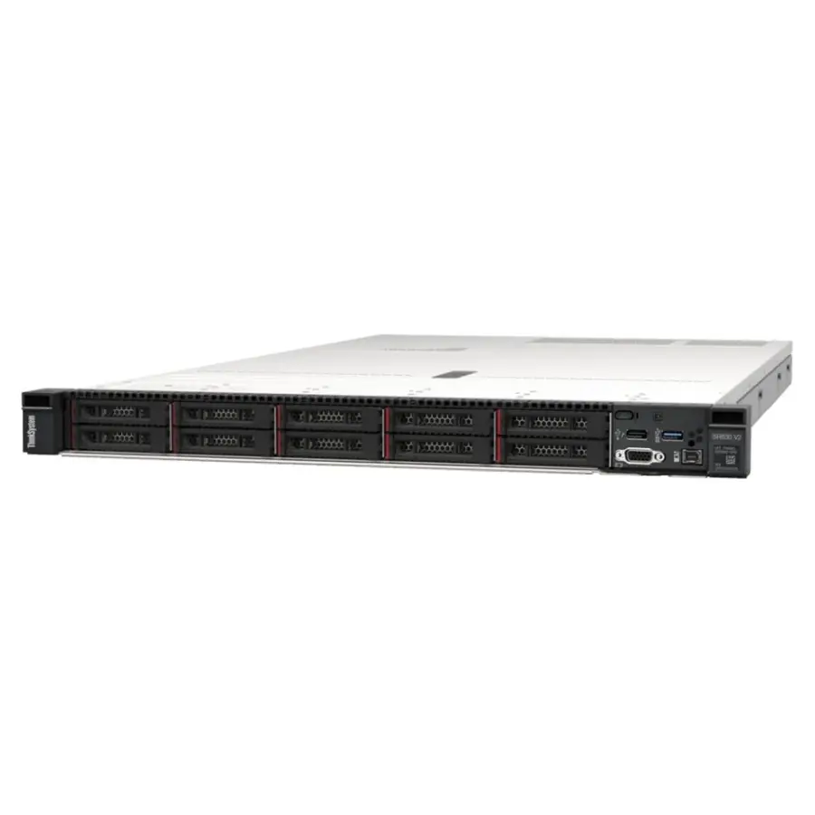 Hot Selling Built for Business, with Business-Critical Versatility ThinkSystem SR630 V2 1U Rack Server Used Server — view 1