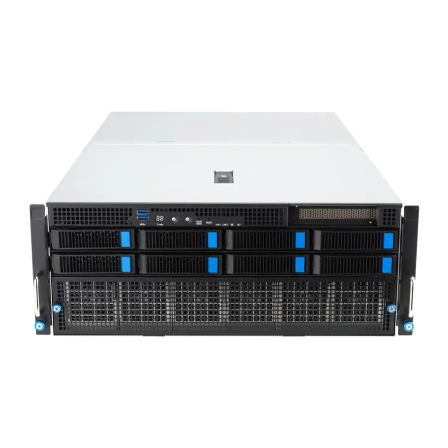 ESC8000A-E12P: Accelerating AI and HPC Workloads with Dual AMD EPYC Processors in a 4U GPU Server — view 1