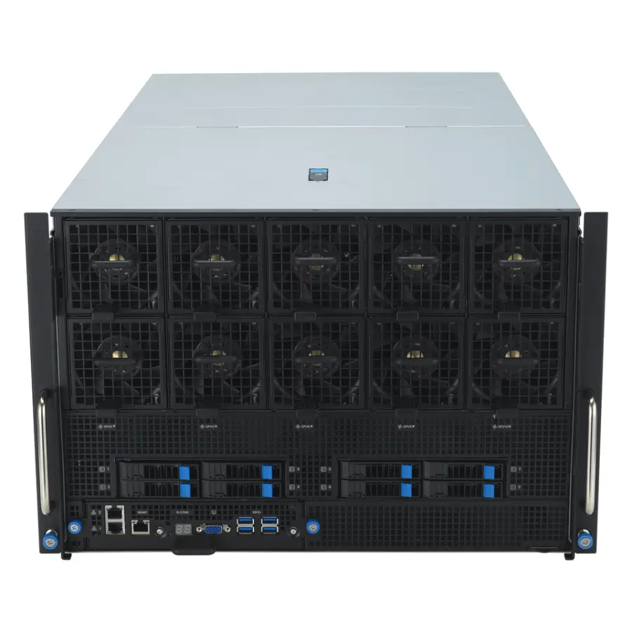 ESC-N8-E11 7U Rack Server 8 GPU 5th Gen Intel Xeon CPU 12 PCIe Slots OCP 3.0 in Stock — image 2