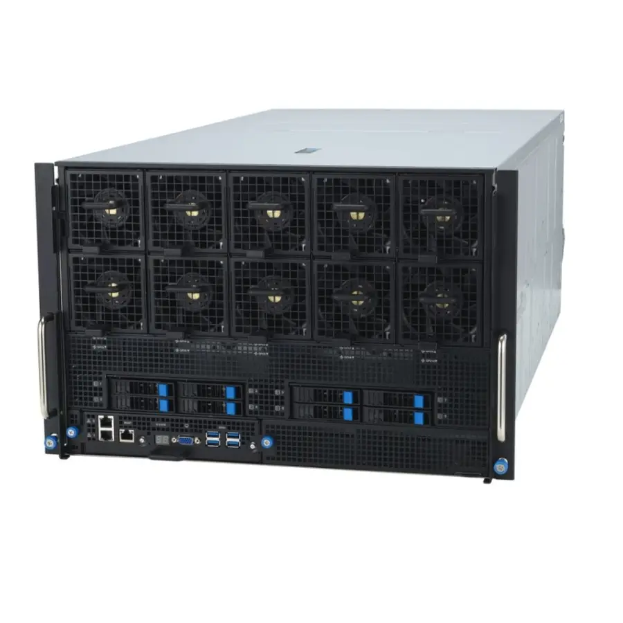 The Best Choice for Heavy AI Workloads ESC N8-E11 HGX H100 Eight-GPU 7U AI Rack Server — view 1