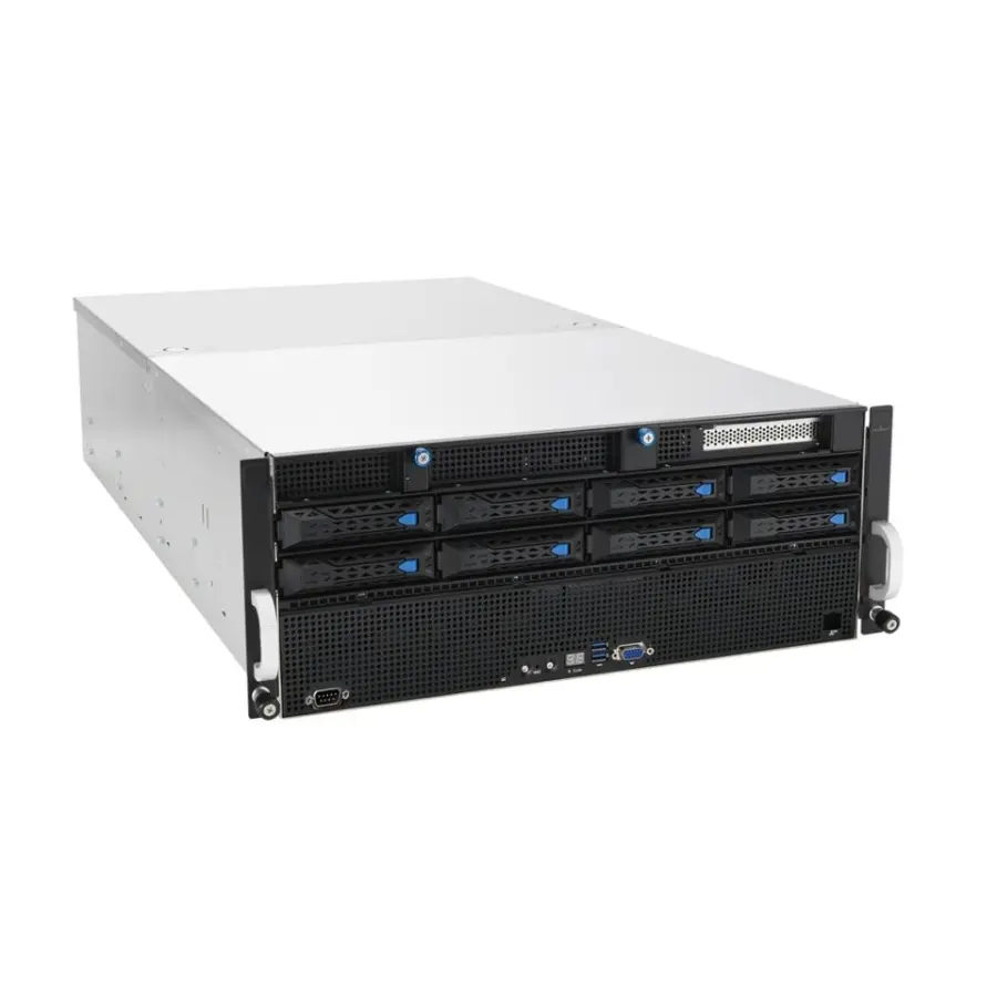 Stock Used GPU Server ESC8000A-E11 with AMD EPYC Processor 4U Dual-socket GPU Server Featuring Eight Dual-slot GPUs — image 2