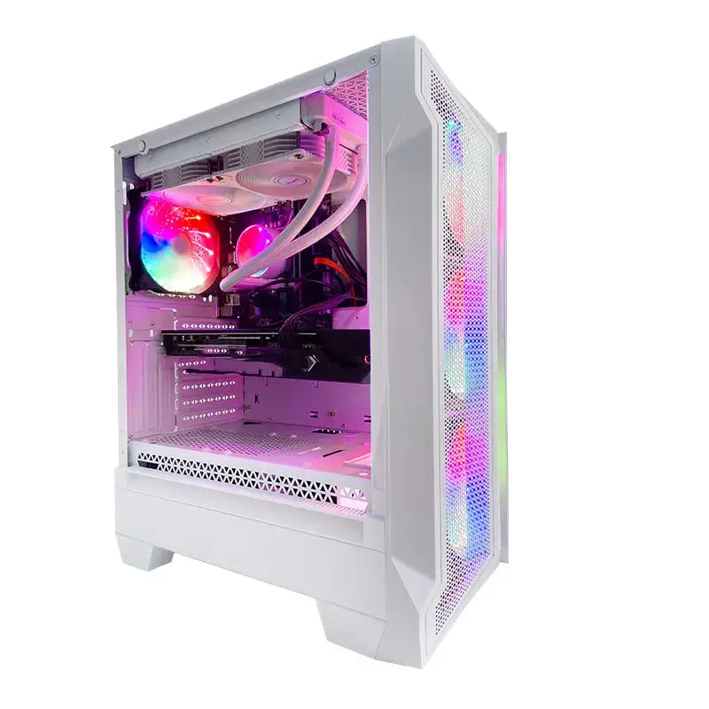 Game Desktop Host Core I3 I5 I7 CPU 8G RAM 120GB 256GB 512GB SSD Supply PC Gaming Desktop Computer with Graphic Card — image 4