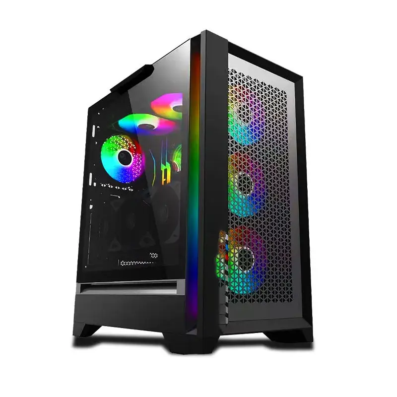 Game Desktop Host Core I3 I5 I7 CPU 8G RAM 120GB 256GB 512GB SSD Supply PC Gaming Desktop Computer with Graphic Card — image 5