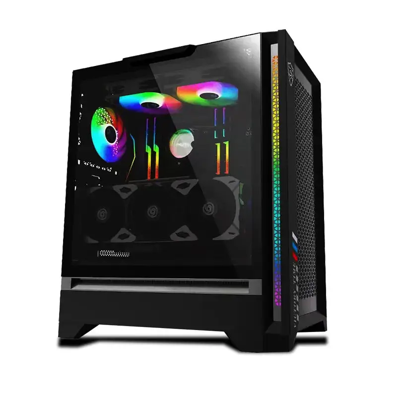 Game Desktop Host Core I3 I5 I7 CPU 8G RAM 120GB 256GB 512GB SSD Supply PC Gaming Desktop Computer with Graphic Card — image 7