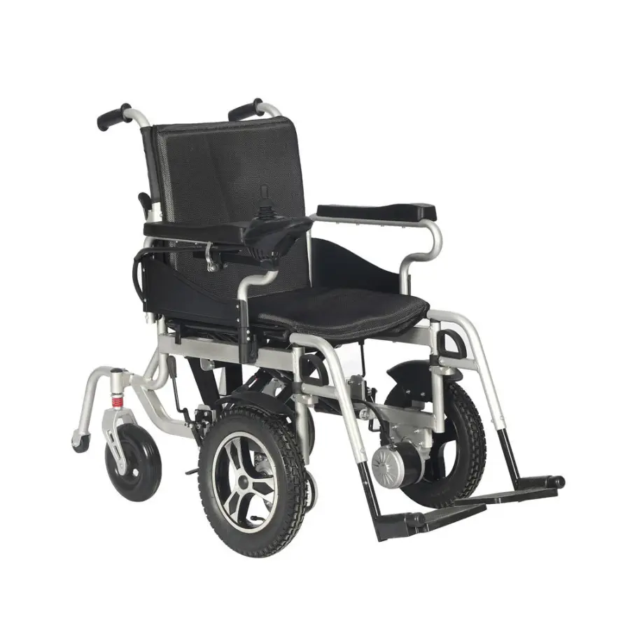 Factory Wheelchair Electric 250w Brush Motor Battery Powered Electric Wheelchair for Elderly — view 1