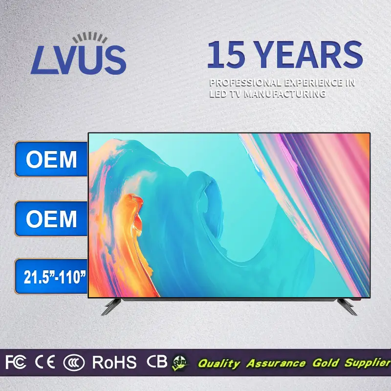 70 Inch 4k Television Android 2k Smart Tv 32 43 50 55 60 65 75 85 Inch for Cinema Experience — image 6