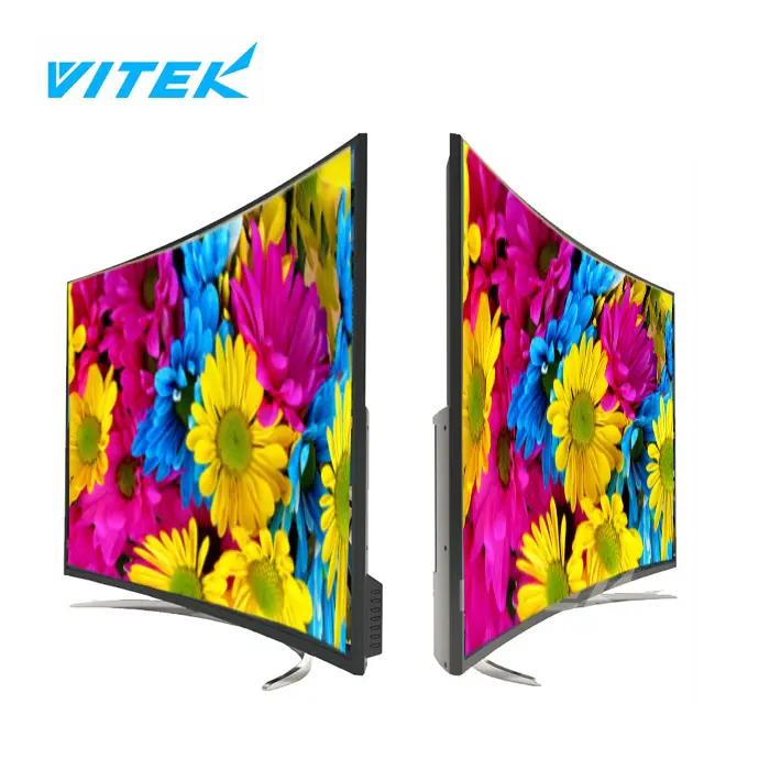 VTEX Highly Recommended Television LED TV 55", 65" Curved TV 4K UHD with Smart Optional — view 2