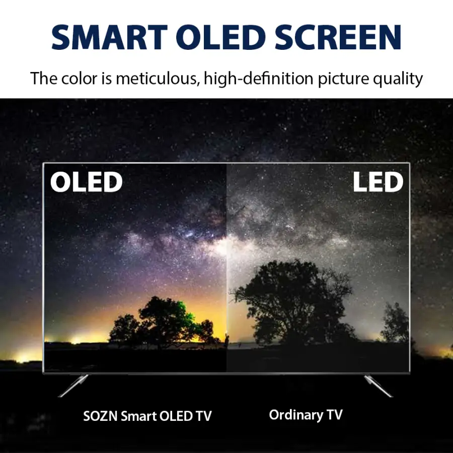 New 4k Ultra-clear Televisores De 75 Pulgadas Mueble Smart Television High Definition OLed Tv Televisores 75 Pulgadas Smart Tv — image 3