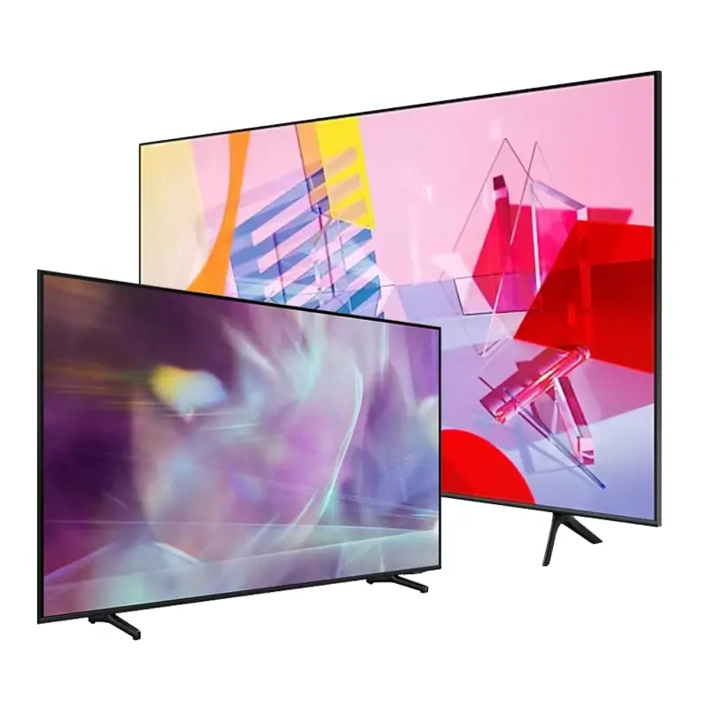For SAMSUNG QLED 32 Inches Frameless TV Android System New Television Wifi Smart Television HD Google Paly Store School — view 1