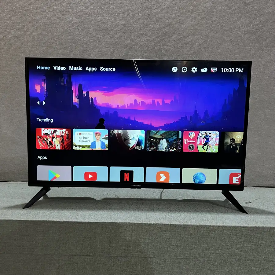 For SAMSUNG QLED 32 Inches Frameless TV Android System New Television Wifi Smart Television HD Google Paly Store School Africa — image 2