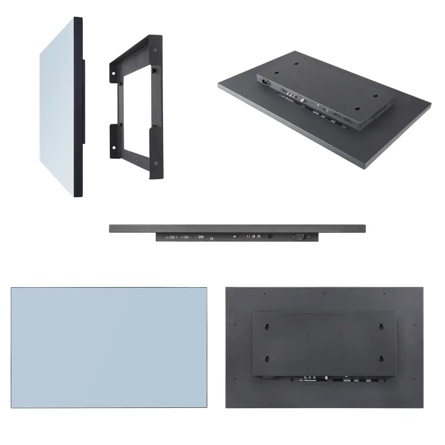 Souria 22 inches Touchscreen Android Smart Mirror LED Television for Bathroom SPA FHD DTV Tuner DVB ATSC Kitchen — view 2