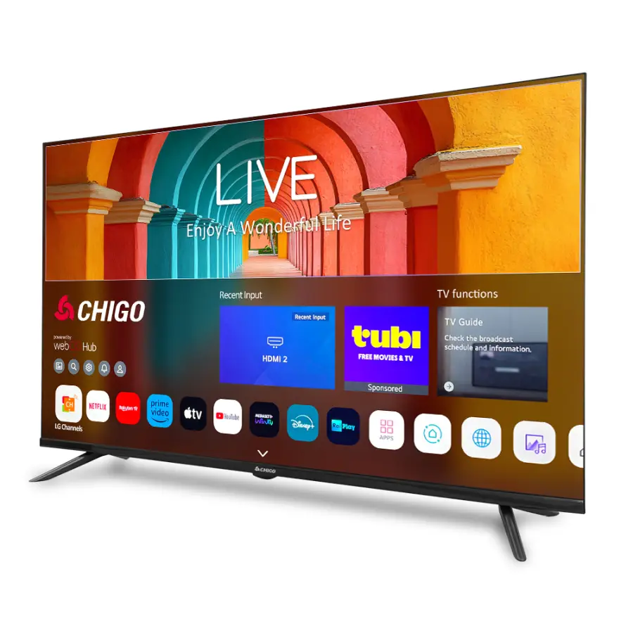Global Version Android 11 Smart TV, 32 Inch, 4K UHD Frameless LED TV, WiFi Bluetooth Netflix YouTube Google Play HDR10 — view 1