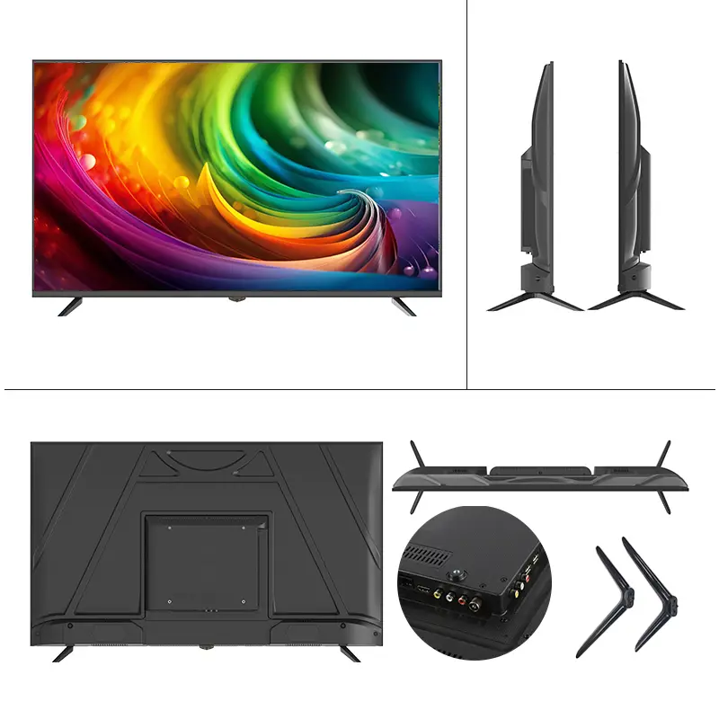 Global Version Android 11 Smart TV, 32 Inch, 4K UHD Frameless LED TV, WiFi Bluetooth Netflix YouTube Google Play HDR10 — image 3