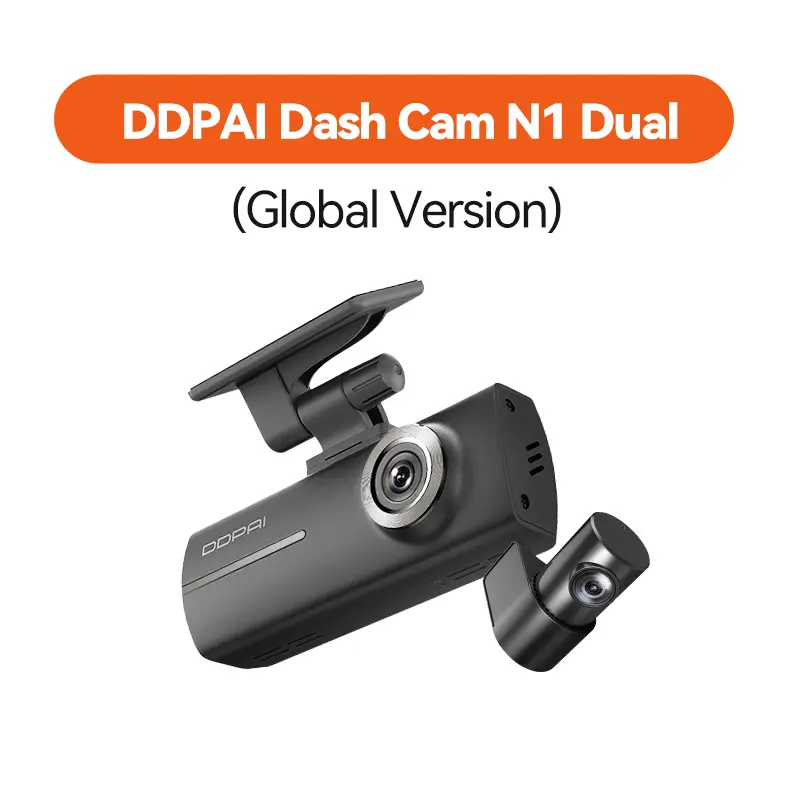 DDPAI Dash Cam N1 Dual Front & Rear Recording NightVIS 1296P Dash Cam Recorder Car DVR App Control — image 7