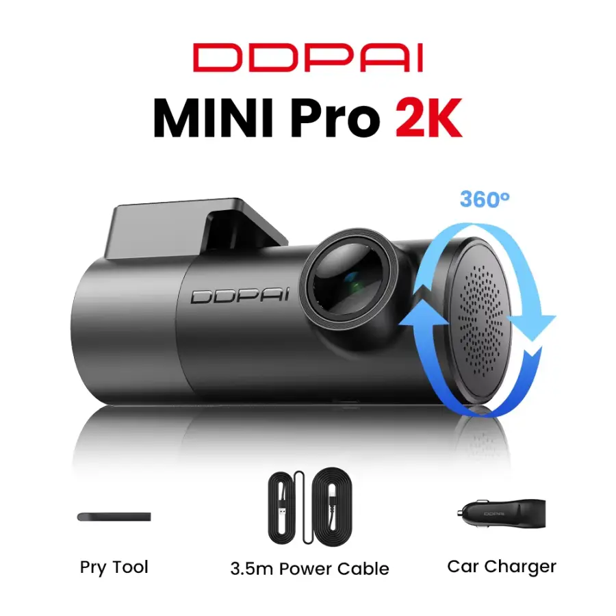 DDPAI MINI Pro Dash Cam 3K HDR 1620P Car DVR with WiFi Night Vision WDR Voice Control 24H Parking Monitor 143° FOV — image 8